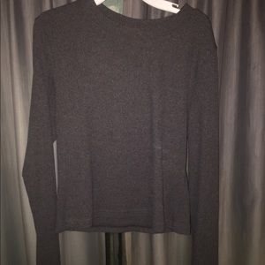 H&M Gray Basic Long Sleeve!